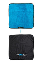 Load image into Gallery viewer, TWO BARE FEET JUNIOR CHANGING ROBE &amp; CHANGE MAT (BLACK/BLUE)
