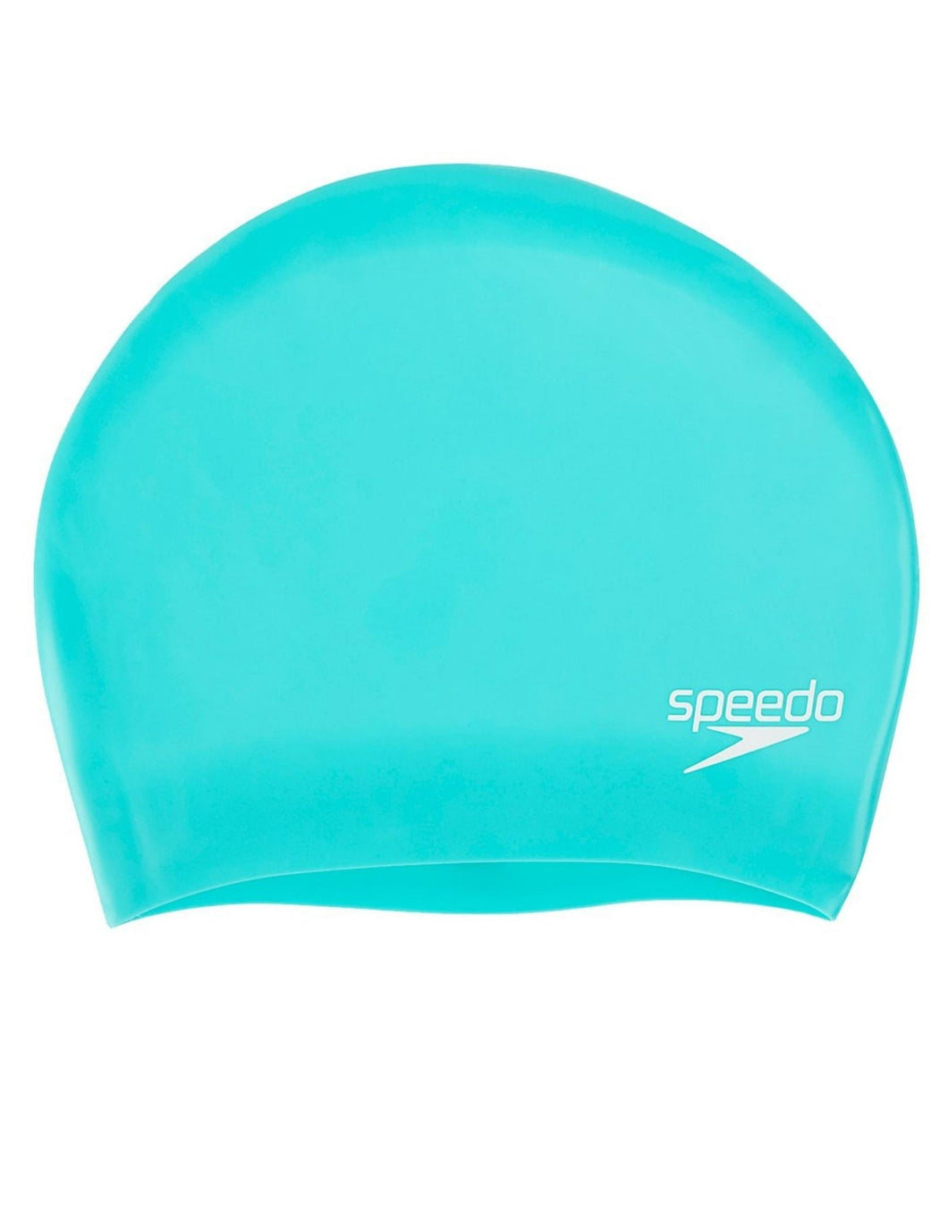 SPEEDO LONG HAIR SILICONE CAP GREEN SENIOR