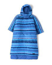Load image into Gallery viewer, SALTROCK MARKS PONCHO BLUE
