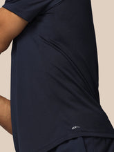 Load image into Gallery viewer, CASTORE MENS ADAPT SHORT SLEEVE T-SHIRT NAVY
