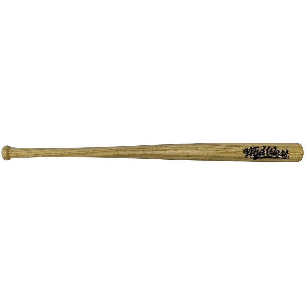 MIDWEST SLUGGER BASEBALL BAT&BALL