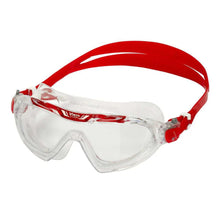 Load image into Gallery viewer, AQUASPHERE VISTA XP TRANSPARENT RED CLEAR LENS
