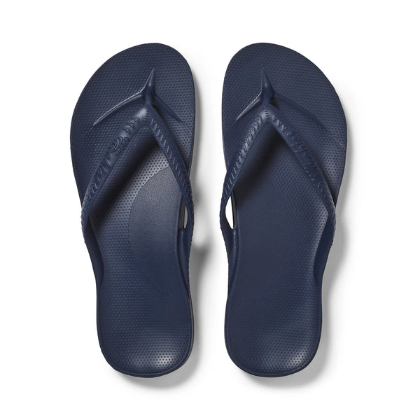 ARCHIES ARCH SUPPORT FLIP FLOPS NAVY