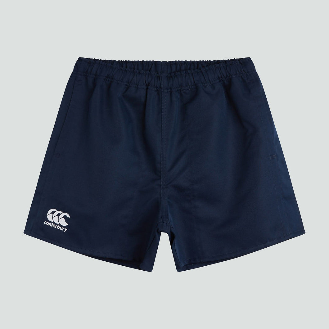 CANTERBURY SENIOR PROFESSIONAL  POLYESTER  RUGBY SHORT NAVY
