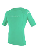 Load image into Gallery viewer, ONEILL YOUTH BASIC SKIN RASH GUARD AQUA
