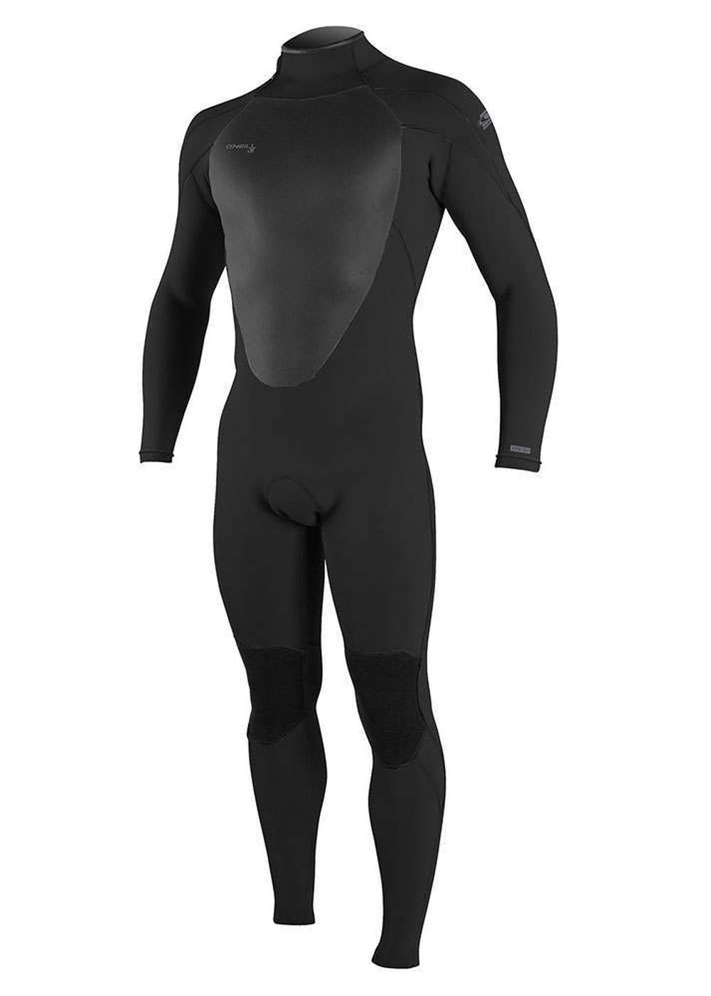 ONEILL MENS EPIC 4/3 ZIP FULL WETSUIT - BLACK/BLACK