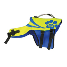 Load image into Gallery viewer, OBRIEN PET BOUYANCY AID YELLOW/BLUE
