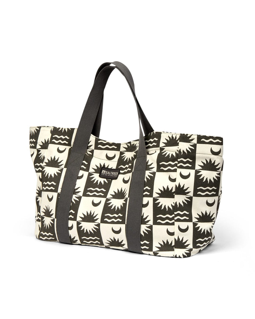SALTROCK PEACHY BEACH BAG CREAM/KHAKI