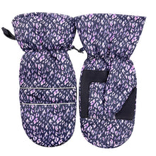 Load image into Gallery viewer, PURE GOLF ALASKA PAIR OF PATTERNED MITTS LAVENDER FLURRY
