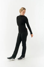 Load image into Gallery viewer, PURE GOLF  OLWEN MOCK NECK TOP BLACK
