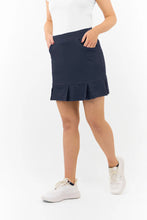 Load image into Gallery viewer, PURE GOLF SUVI PULL ON SKORT NAVY
