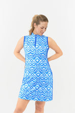 Load image into Gallery viewer, PURE GOLF SOPHIE SLEEVELESS DRESS SANTORINI SKIES
