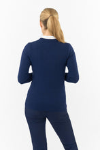 Load image into Gallery viewer, PURE GOLF SUZIE SUERWEIGHT JUMPER NAVY

