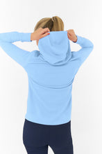 Load image into Gallery viewer, PURE GOLF PRIYA LIGHTWEIGHT SUMMER HOODIE PALE BLUE

