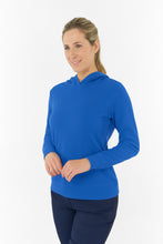 Load image into Gallery viewer, PURE GOLF PRIYA LIGHTWEIGHT SUMMER HOODIE ROYAL BLUE
