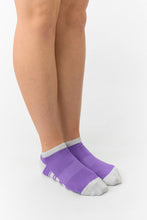 Load image into Gallery viewer, PURE GOLF TRIXIE THREE PACK TRAINER SOCKS LILAC ONE SIZE
