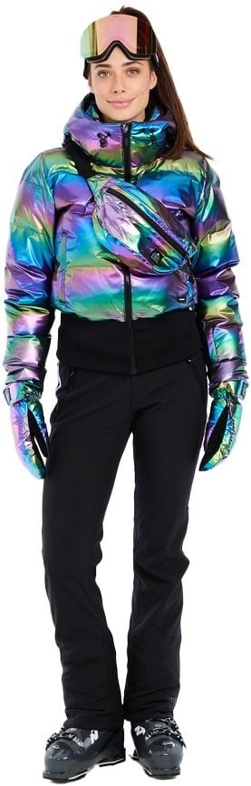 PROTEST WOMENS  LAILA SNOW JACKET TRUE BLACK
