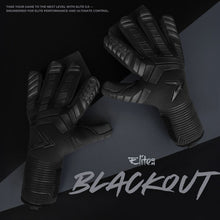 Load image into Gallery viewer, PRECISION ELITE 3.0 BLACKOUT JUNIOR GOALKEEPING GLOVES
