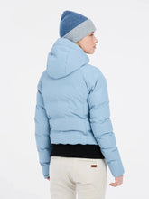 Load image into Gallery viewer, PROTEST WOMENS ALYSUMI SNOW JACKET JEAN JACKET BLUE
