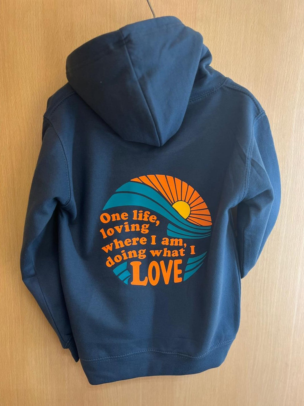 ONE LIFE HOODIE AIRFORCE BLUE