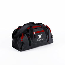 Load image into Gallery viewer, GILBERT RUGBY BAG CLUB PLAYER HOLDALL V4 BLACK/RED
