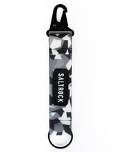 Load image into Gallery viewer, SALTROCK ROCK CAMO KEYRING DARK GREY
