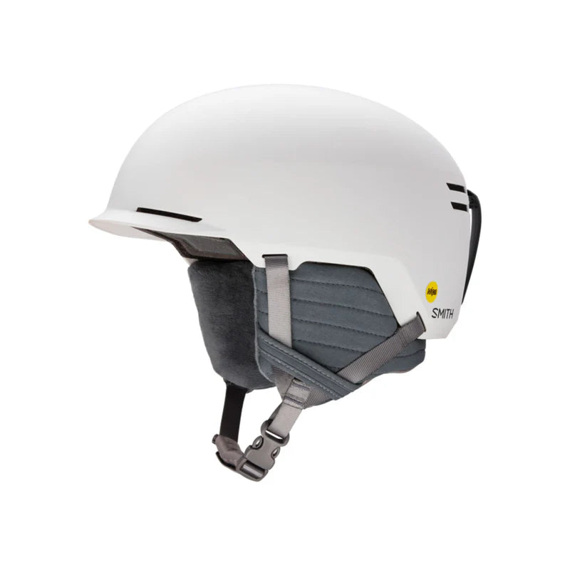 SMITH ADULT SCOUT MIPS SKI HELMET MATTE WHITE