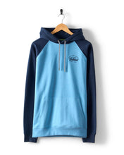 Load image into Gallery viewer, SALTROCK MENS STRIKE LOGO POP HOODIE LIGHT BLUE
