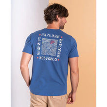 Load image into Gallery viewer, SALTROCK MENS REBALANCE T-SHIRT BLUE
