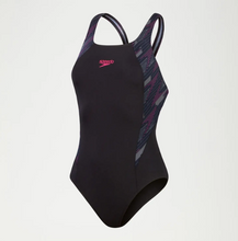 Load image into Gallery viewer, SPEEDO WOMENS HYPERBOOM MUSCLEBACK - BLACK/PINK
