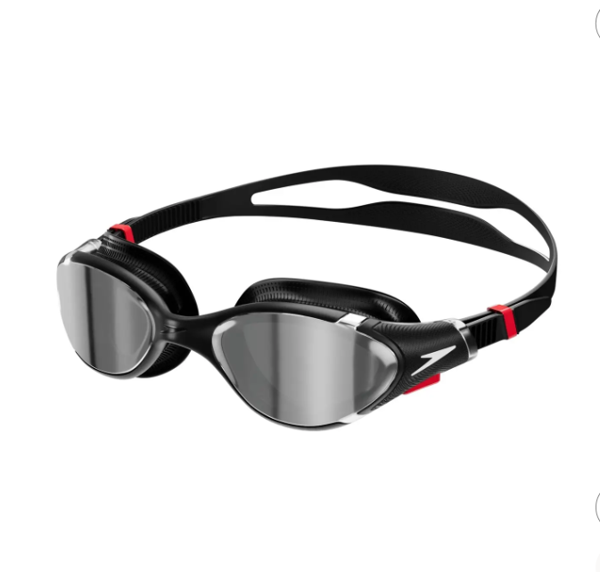 SPEEDO BIOFUSE 2.0 MIRROR GOGGLES - BLACK/SILVER