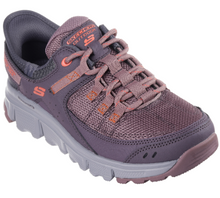 Load image into Gallery viewer, SKECHERS WOMENS SUMMITS AT SLIPIN TRAINER BURGUNDY
