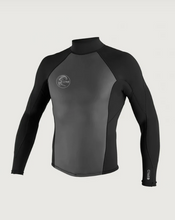 Load image into Gallery viewer, ONEILL MENS O&#39;RIGINAL 2/1MM NEOPRENE BACK ZIP WETSUIT JACKET - BLACK
