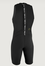 Load image into Gallery viewer, ONEILL MENS O&#39;RIGINAL 2/1.5MM SLEEVELESS BACK ZIP SHORTY - BLACK

