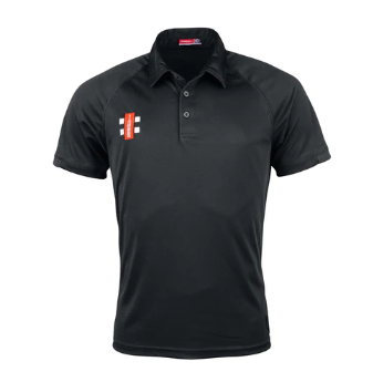 OXTON CC JUNIOR MATRIX V2 POLO - BLACK