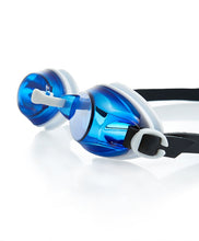 Load image into Gallery viewer, SPEEDO SENIOR JET SWIMMING GOGGLES BLUE/WHITE
