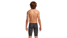 Load image into Gallery viewer, FUNKY TRUNKS BOYS TEXTA MESS TRAINING JAMMER - BLACK/WHITE
