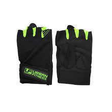 Load image into Gallery viewer, URBAN FITNESS TRAINING GLOVE BLACK/GREEN
