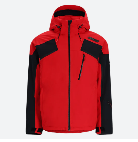 SPYDER MENS LEADER SKI JACKET RED SPYDER MENS LEADER SKI JACKET RED