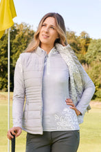Load image into Gallery viewer, PURE GOLF  EVE REVERSIBLE GILET WINTER FOLIAGE
