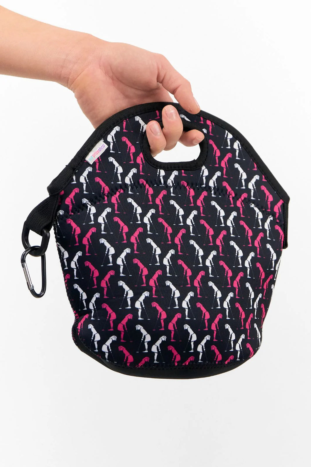 SURPRIZESHOP GOLF LUNCH BAG WITH CARABINER