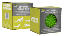 Load image into Gallery viewer, URBAN FITNESS SOFT SPIKEY MASSAGE BALLS
