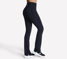 Load image into Gallery viewer, SKECHER WOMENS GO WALK PANTS JOY BLACK
