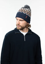Load image into Gallery viewer, BARTS MENS TOBLES BEANIE NAVY ONE SIZE
