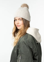 Load image into Gallery viewer, BARTS WOMENS AUGUSTIA BEANIE BEIGE ONE SIZE
