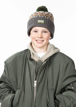 Load image into Gallery viewer, BARTS KIDS TOBLES BEANIE DARK HEATHER 55CM
