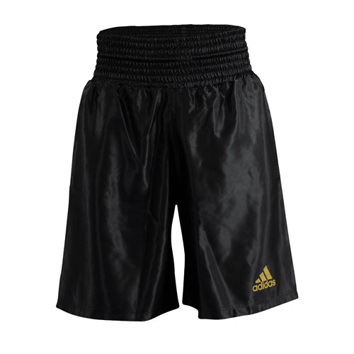 CIMAC ADIDAS SATIN BOXING SHORTS - BLACK