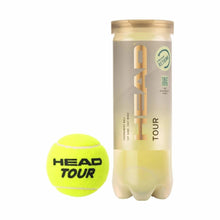 Load image into Gallery viewer, HEAD TOUR TENNIS BALL TUBE 3 PACK

