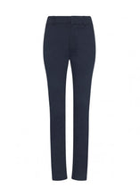 Load image into Gallery viewer, LADIES AWDis So Denim LILY SLIM CHINOS NAVY REGULAR LENGTH
