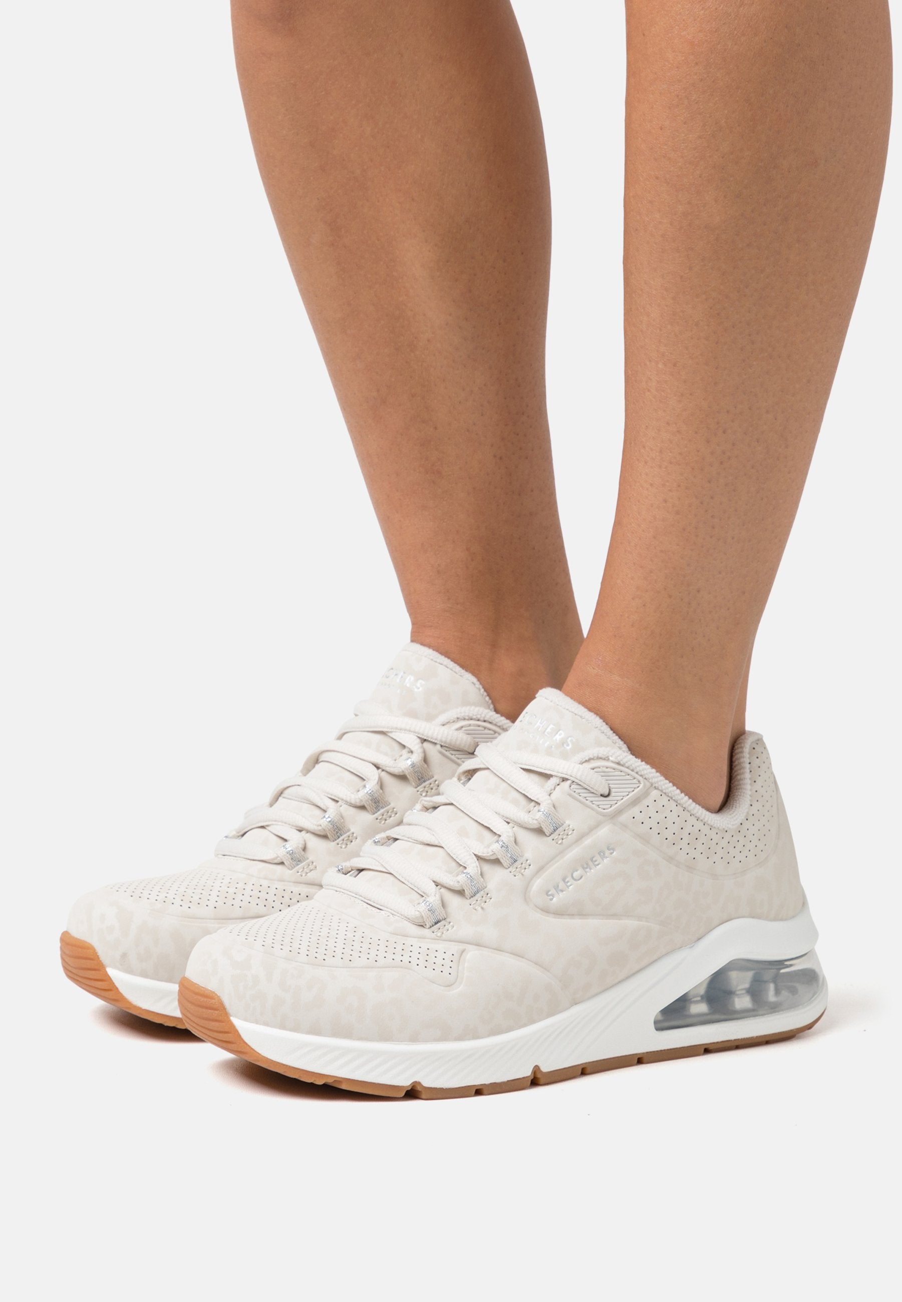 Womens animal print skechers clearance